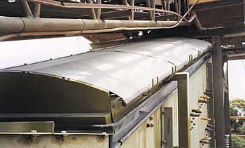 dust sealing components for vibrating screens